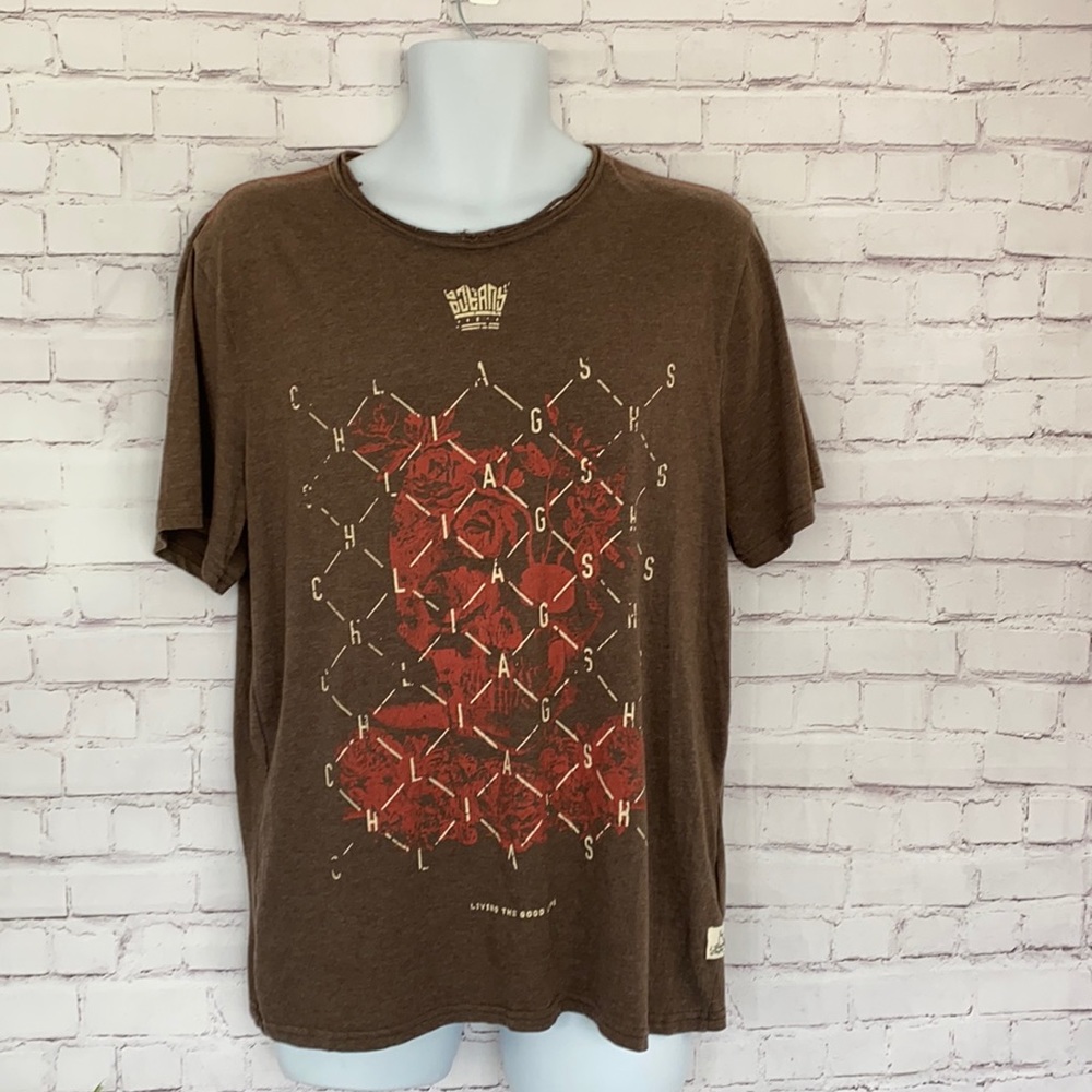 I Jeans By Buffalo men’s brown T. Shirt size L
